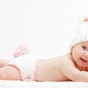 Cute Newborn Portrait #10 Poster