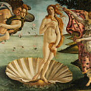 The Birth Of Venus Poster