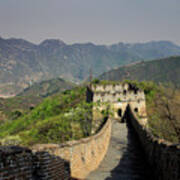 The Mutianyu Section Of The Great Wall Of China, Mutianyu Valley #13 Poster