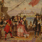 18th Century Sailing Poster