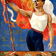 1921 Czech Sokol Of Chicago Poster