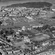 1930's Northern Manhattan Aerial Poster