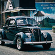 1937 Ford Sedan Poster