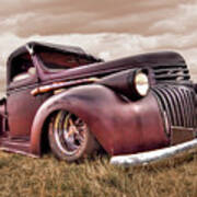 1941 Rusty Chevrolet Poster