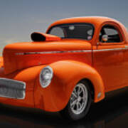 1941 Willys Coupe Poster