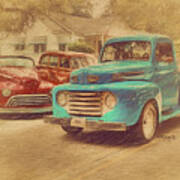 1950 Ford Truck Classic Cars - Homecoming Poster