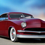 1951 Ford Custom Victoria V Poster