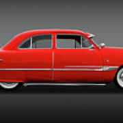 1951 Ford Tudor Sedan  -  1951fordtudorsedfa9445 Poster