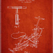 1953 Exercising Device Patent Spbb07_vr Poster