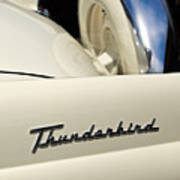 1956 Ford Thunderbird Spare Tire Poster