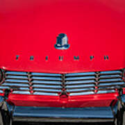 1961 Triumph Tr4 Hood Emblem - Grille -0620c Poster