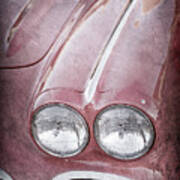 1962 Chevrolet Corvette Hood Emblems -0070ac Poster