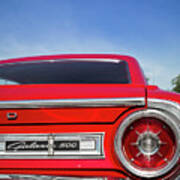 1964 Ford Galaxie 500 Taillight And Emblem Poster