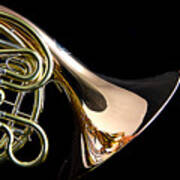 Color French Horn #2 Poster