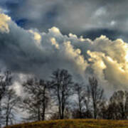 Evevning Storm Clouds #2 Poster