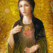 Immaculate Heart Of Mary Poster