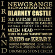 Ireland Famous Landmarks #2 Poster