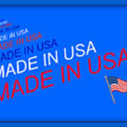 Made In Usa #3 Poster