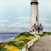 Pigeon Point Lighthouse #1 Poster