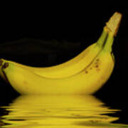 Ripe Yellow Bananas #2 Poster