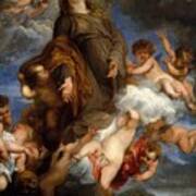 Saint Rosalie Interceding For The Plague-stricken Of Palermo #4 Poster