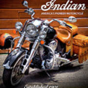 The Indian Motorcycle Poster
