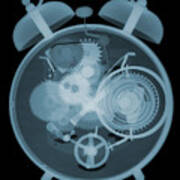 X-ray Of An Alarm Clock #3 Poster