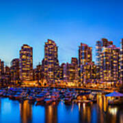 Yaletown From Cambie Bridge #2 Poster