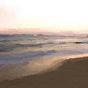 Beach Sunrise #3 Poster