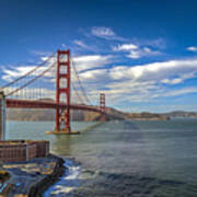 Golden Gate Suspension Bridge #3 Poster