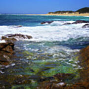 Mouth Of Margaret River Beach Ii #3 Poster