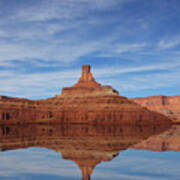 Red Rock Reflections Poster