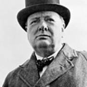Winston Churchill Poster