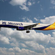 Monarch Airbus A321-231 #32 Poster
