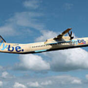 Flybe Bombardier Dash 8 Q400 #39 Poster