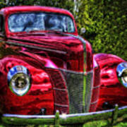 39 Ford Coupe Poster