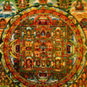 Buddhist Painting Poster