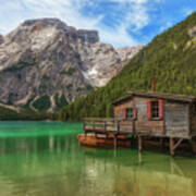 Lago Di Braies - Italy #4 Poster