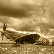Spitfire Mk Ixb #4 Poster