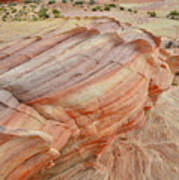 Multicolored Sandstone In Valley Of Fire #44 Poster