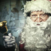 Santa Claus Portrait #5 Poster