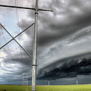 Storm Clouds Saskatchewan #68 Poster