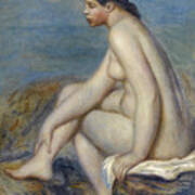 Seated Bather #9 Poster