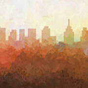 Philadelphia Pennsylvania Skyline #9 Poster