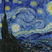 The Starry Night Poster