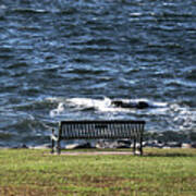 A Bench By The Sea Poster