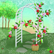 A Is For Arbor And Apples Poster