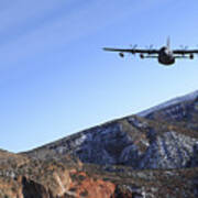 A Mc-130j Combat Shadow Ii Aircraft Poster