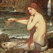 A Mermaid Poster