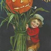 A Merry Halloween Poster